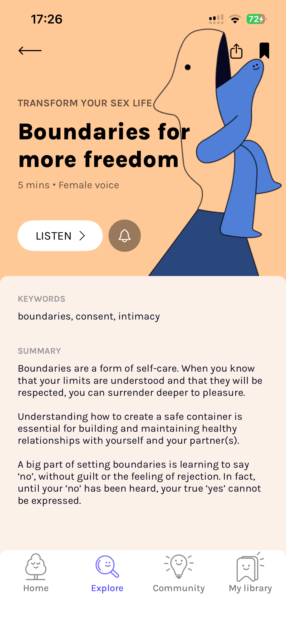 Boundaries for more freedom